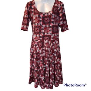 Lularoe Red Dress sz XL